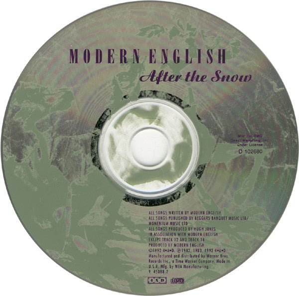 After The Snow (CD) | Near Mint (NM) Near Mint (NM)