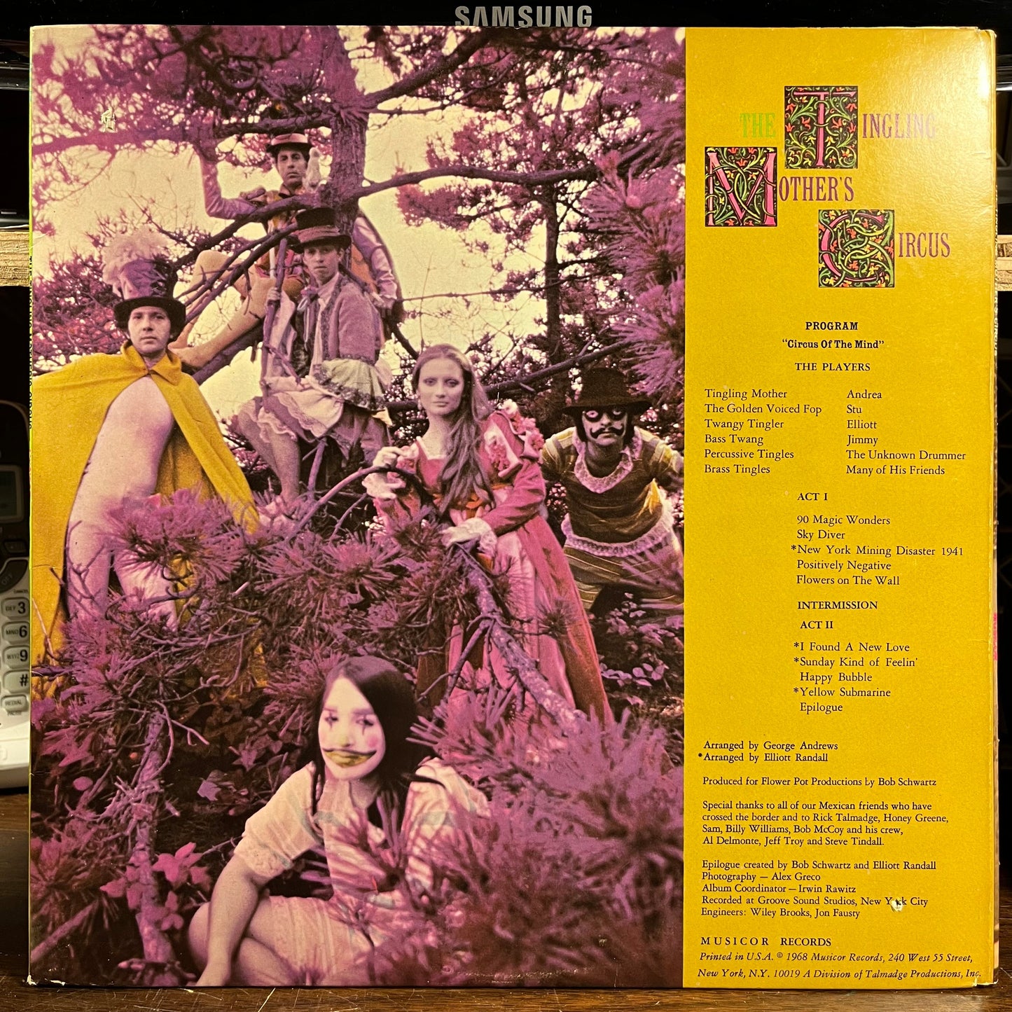 A Circus Of The Mind (VINYL) | Near Mint (NM) Near Mint (NM)