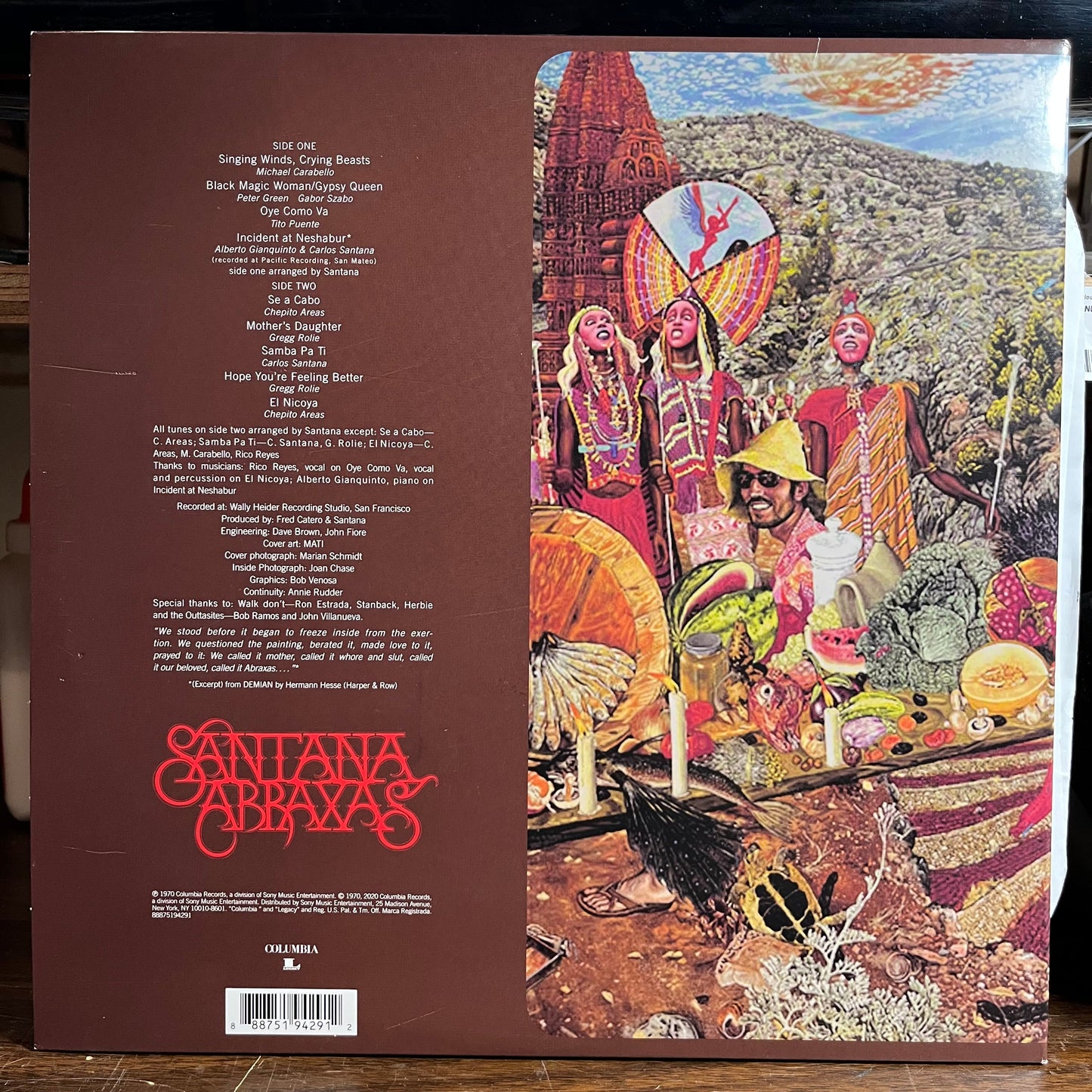 Abraxas (VINYL) | Near Mint (NM) Near Mint (NM)