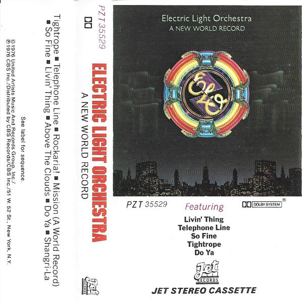 A New World Record *CASSETTE* | Near Mint (NM) Near Mint (NM)