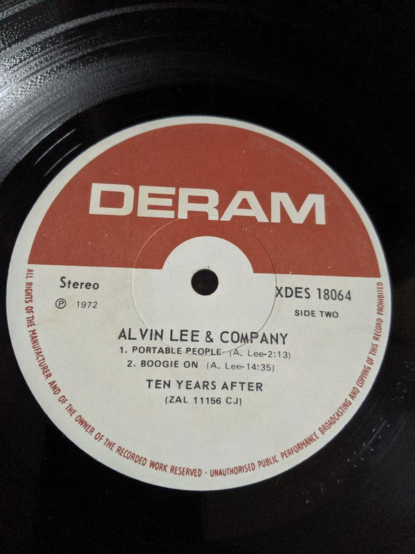 Alvin Lee & Company *CJ - JACKSONVILLE* | Near Mint (NM) Excellent (EX)