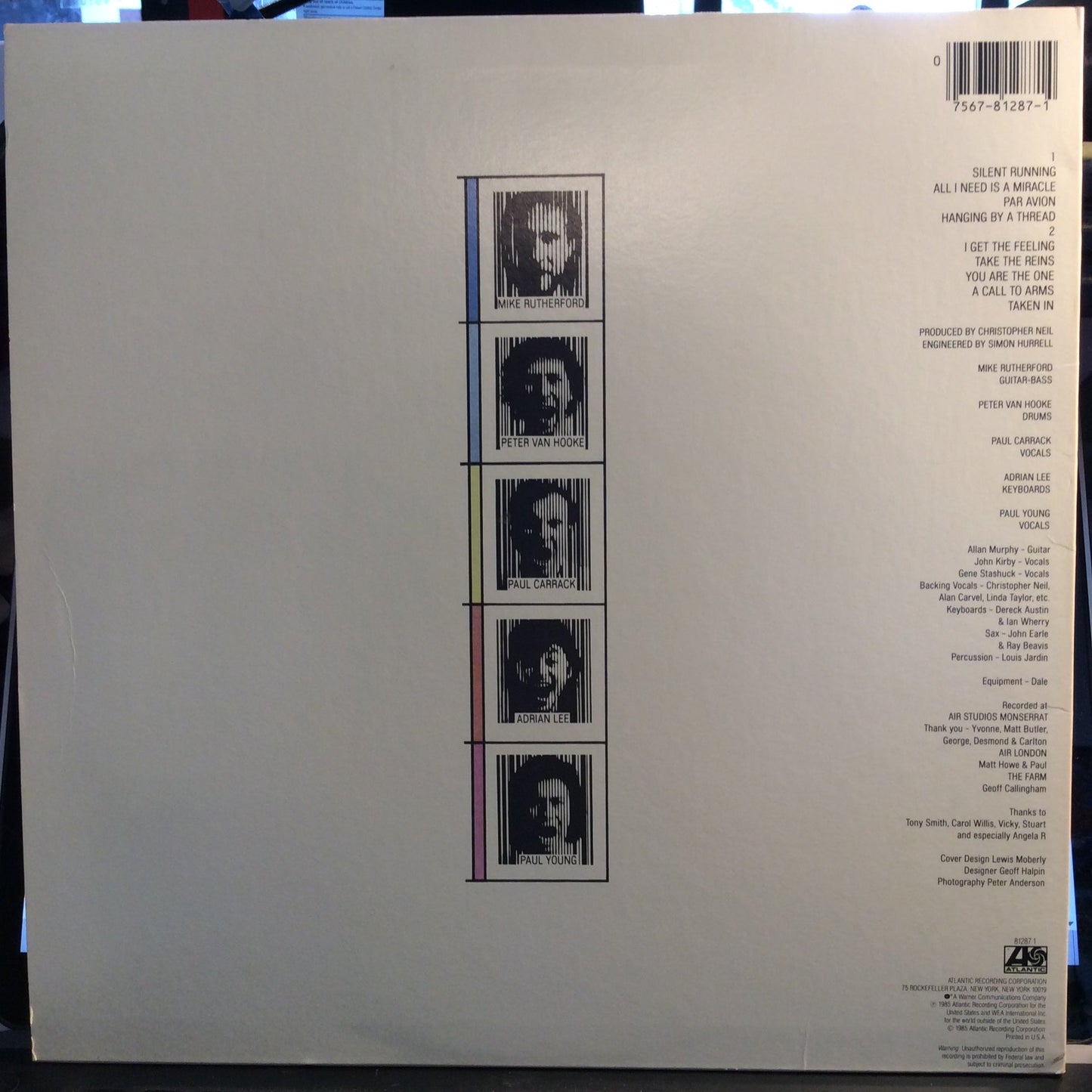 Mike + The Mechanics (VINYL) | Near Mint (NM) Near Mint (NM)