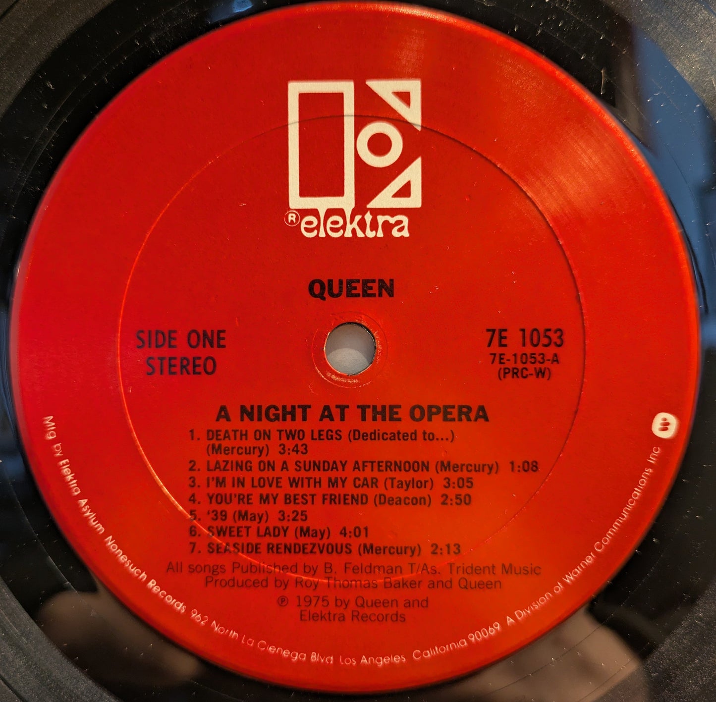 A Night At The Opera (VINYL) | Very Good Plus (VG+) Very Good Plus (VG+)
