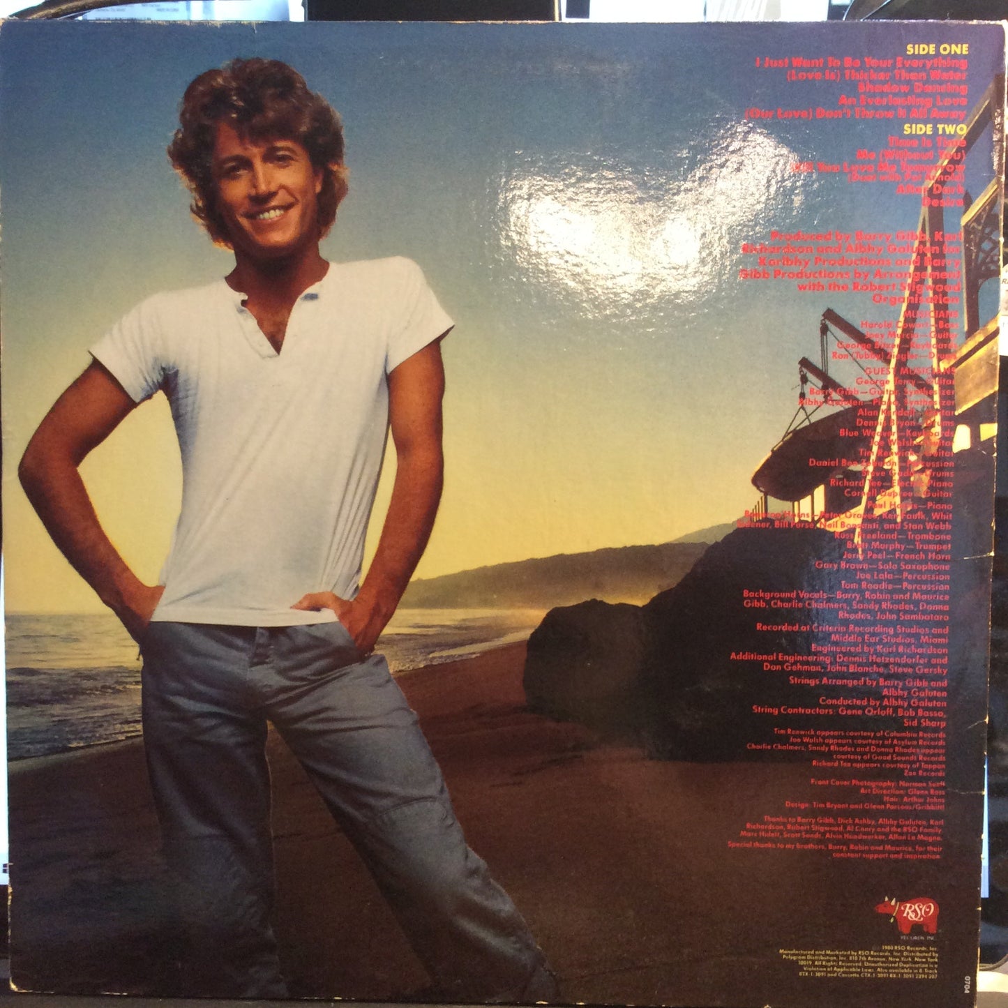 Andy Gibb's Greatest Hits (VINYL) | Very Good Plus (VG+) Excellent (EX)- X Vinyl Record