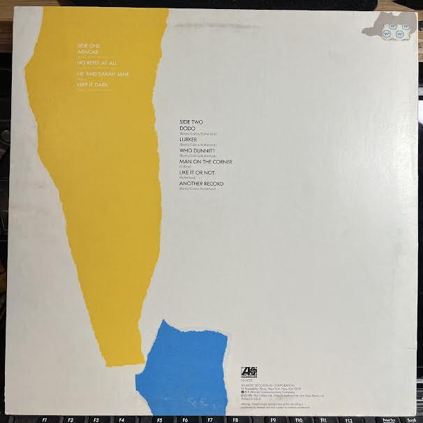 Abacab (VINYL) | Very Good Plus (VG+) Excellent (EX)