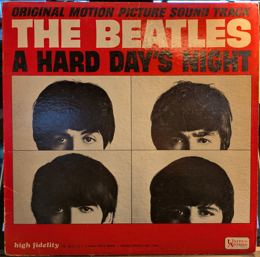 A Hard Day's Night (Original Motion Picture Sound Track) (VINYL) | Very Good (VG) Very Good Plus (VG+)