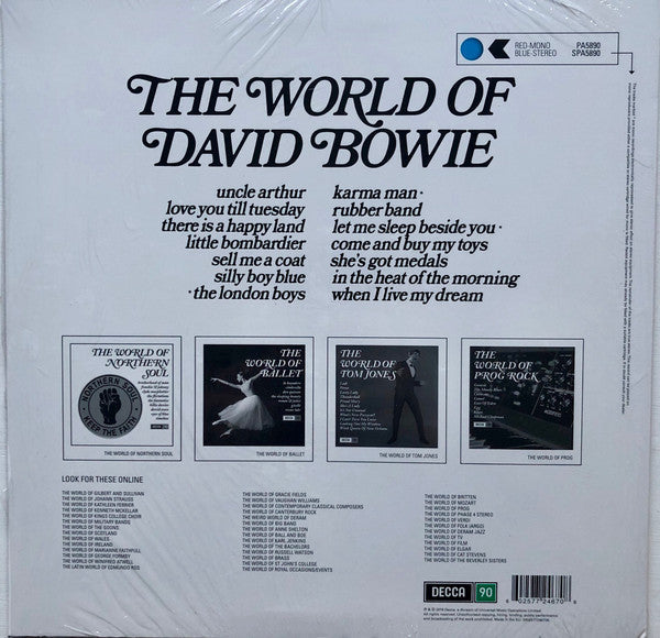The World Of David Bowie | Mint (M) Mint (M)