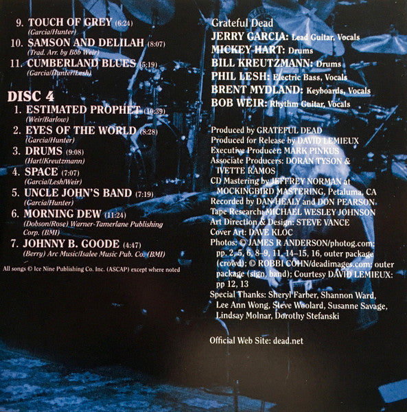 Dave's Picks, Volume 36 (CD BOX)(Hartford Civic Center, Hartford, CT • 3/26-27/87) | Mint (M) Near Mint (NM)