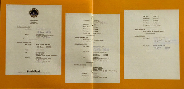 Dave's Picks, Volume 45 (4xCD)(Paramount Theatre, Portland, OR • 10/1-2/77) | Mint (M) Near Mint (NM)