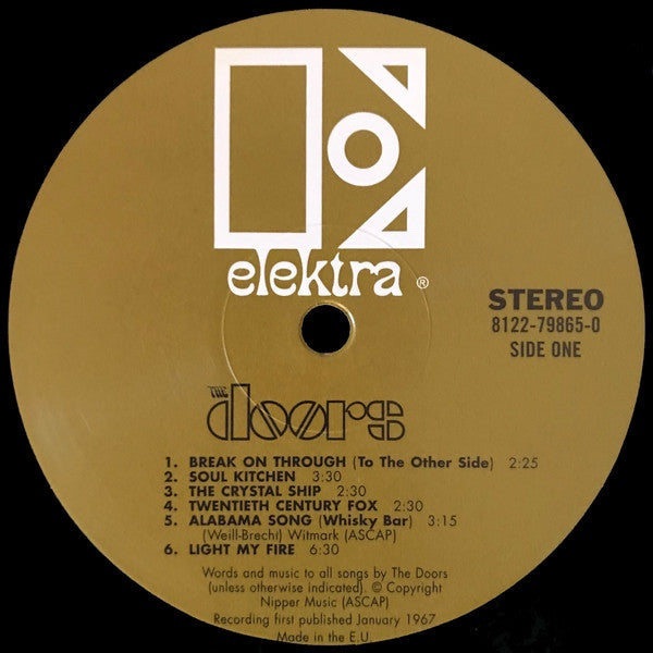 The Doors (180 GRAM VINYL / IMPORT) | Mint (M) Mint (M)