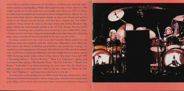 Dave's Picks, Volume 39 (3xCD)(The Spectrum, Philadelphia, PA • 4/26/83) | Mint (M) Near Mint (NM)