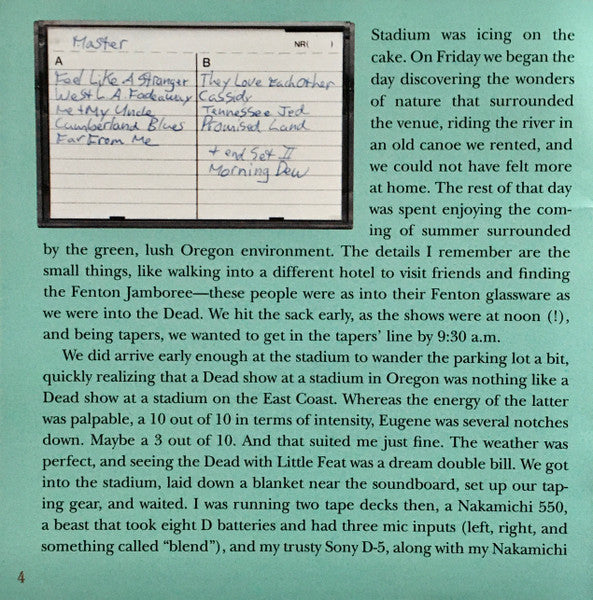 Dave's Picks, Volume 44 (3xCD)(Autzen Stadium, U. Of Oregon, Eugene, OR • 6/23/90) | Mint (M) Near Mint (NM)