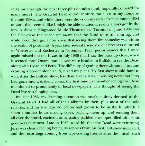 Dave's Picks, Volume 36 (CD BOX)(Hartford Civic Center, Hartford, CT • 3/26-27/87) | Mint (M) Near Mint (NM)