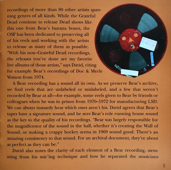 Dave's Picks, Volume 43 (3xCD)(San Francisco, 11/2/69 • Dallas, 12/26/69) | Mint (M) Near Mint (NM)