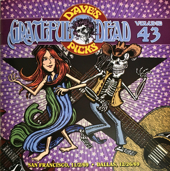 Dave's Picks, Volume 43 (3xCD)(San Francisco, 11/2/69 • Dallas, 12/26/69) | Mint (M) Near Mint (NM)