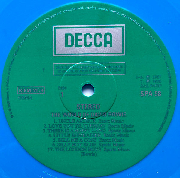 The World Of David Bowie | Mint (M) Mint (M)