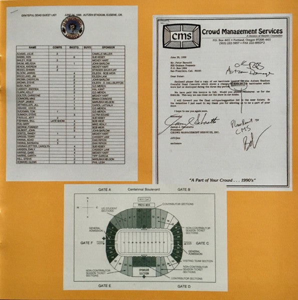 Dave's Picks, Volume 44 (3xCD)(Autzen Stadium, U. Of Oregon, Eugene, OR • 6/23/90) | Mint (M) Near Mint (NM)