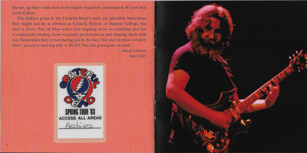 Dave's Picks, Volume 39 (3xCD)(The Spectrum, Philadelphia, PA • 4/26/83) | Mint (M) Near Mint (NM)