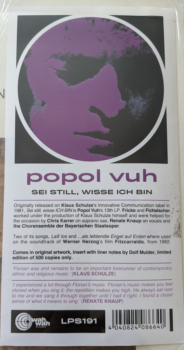 Sei Still, Wisse Ich Bin | Mint (M) Mint (M)