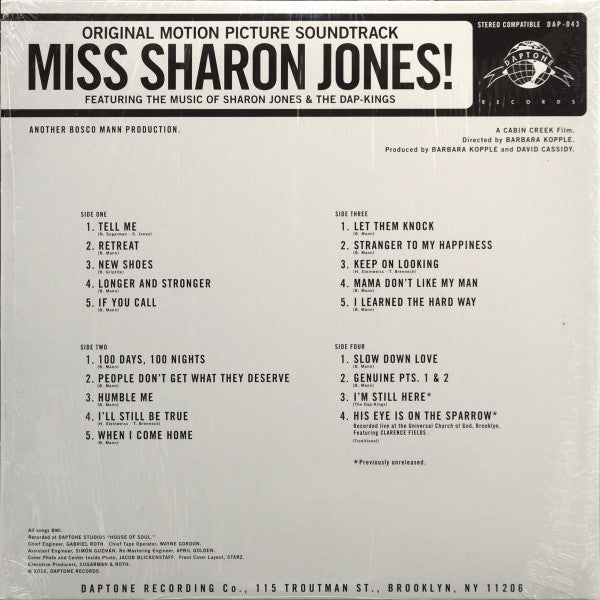 Miss Sharon Jones! (Original Motion Picture Soundtrack) | Mint (M) Mint (M)