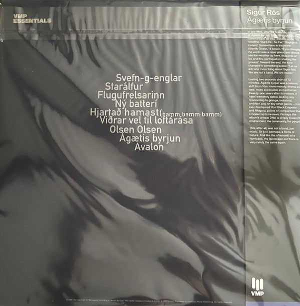 Ágætis Byrjun (COLOR VINYL - VMP) | Mint (M) Mint (M)