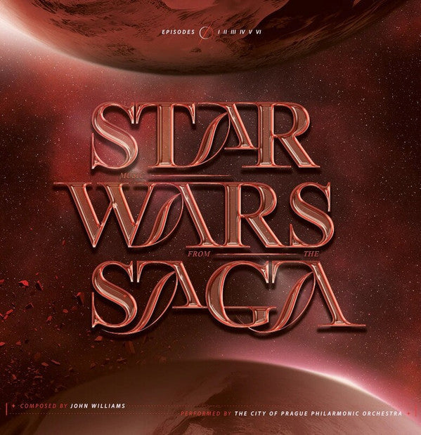 Music from the Star Wars Saga. Episodes I, II, III, IV, V, VI (TRANSLUCENT RED) | Mint (M) Mint (M)