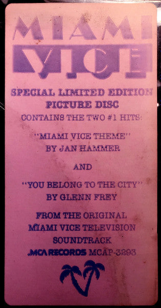 Miami Vice Theme / You Belong To The City *SEALED/HYPE* | Mint (M) Generic