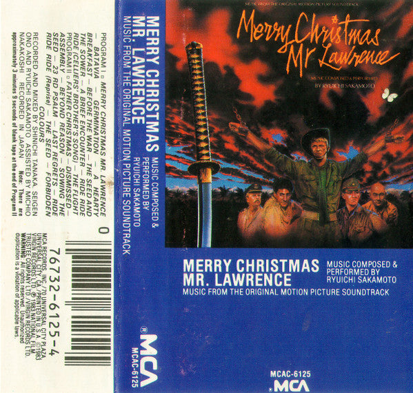 Music From The Original Motion Picture Soundtrack Merry Christmas Mr. Lawrence | Mint (M) Mint (M)