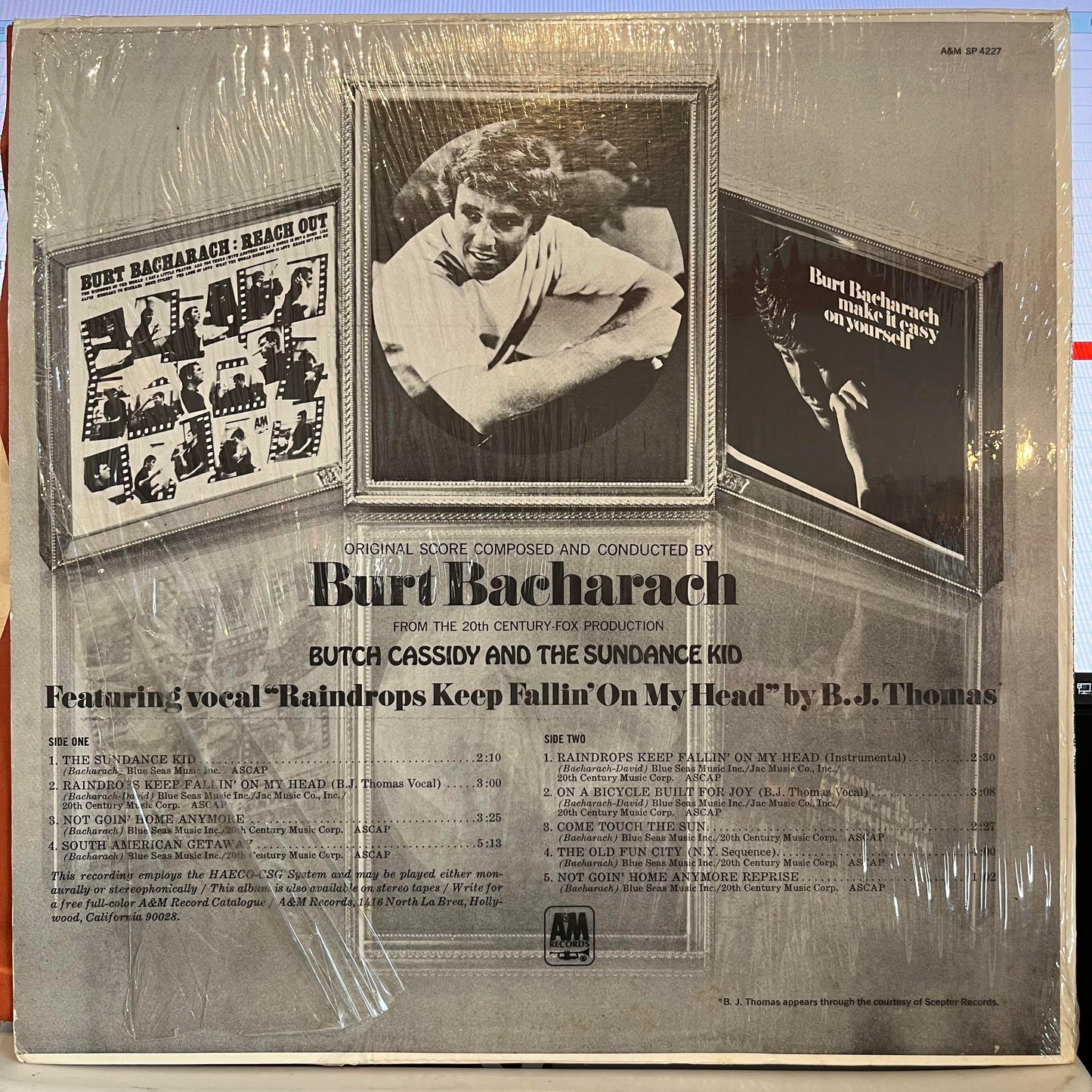 Music From Butch Cassidy And The Sundance Kid *SHRINK* | Excellent (EX) Near Mint (NM)