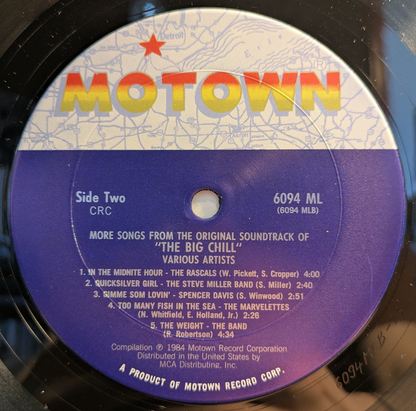 More Songs From The Original Soundtrack Of The Big Chill (VINYL) | Near Mint (NM) Excellent (EX)