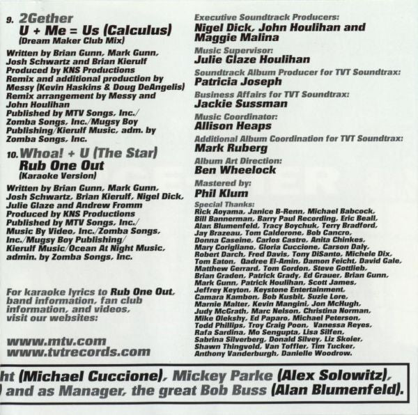 Music From The MTV Original TV Movie (CD) | Near Mint (NM) Near Mint (NM)