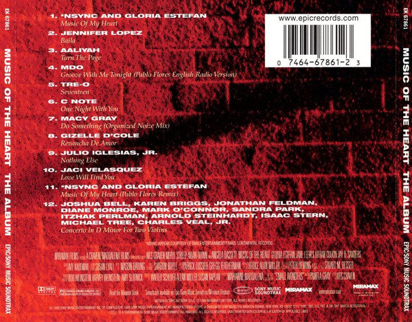 Music Of The Heart (The Album) (CD) | Near Mint (NM) Near Mint (NM)