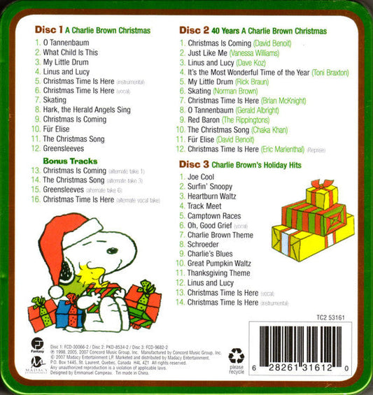 "A Charlie Brown Christmas" Featuring The Famous Peanuts Characters (Original Sound Track) (3xCD) | Near Mint (NM) Near Mint (NM)