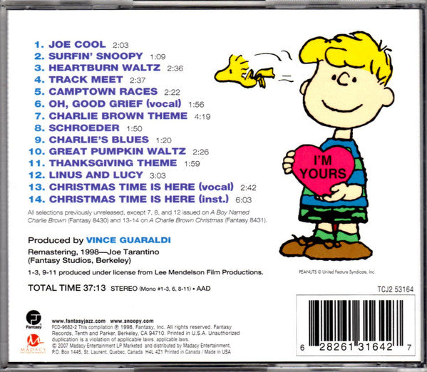 "A Charlie Brown Christmas" Featuring The Famous Peanuts Characters (Original Sound Track) (3xCD) | Near Mint (NM) Near Mint (NM)