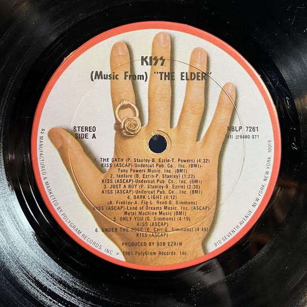 (Music From) The Elder (VINYL) | Very Good (VG) Excellent+ (EX+)