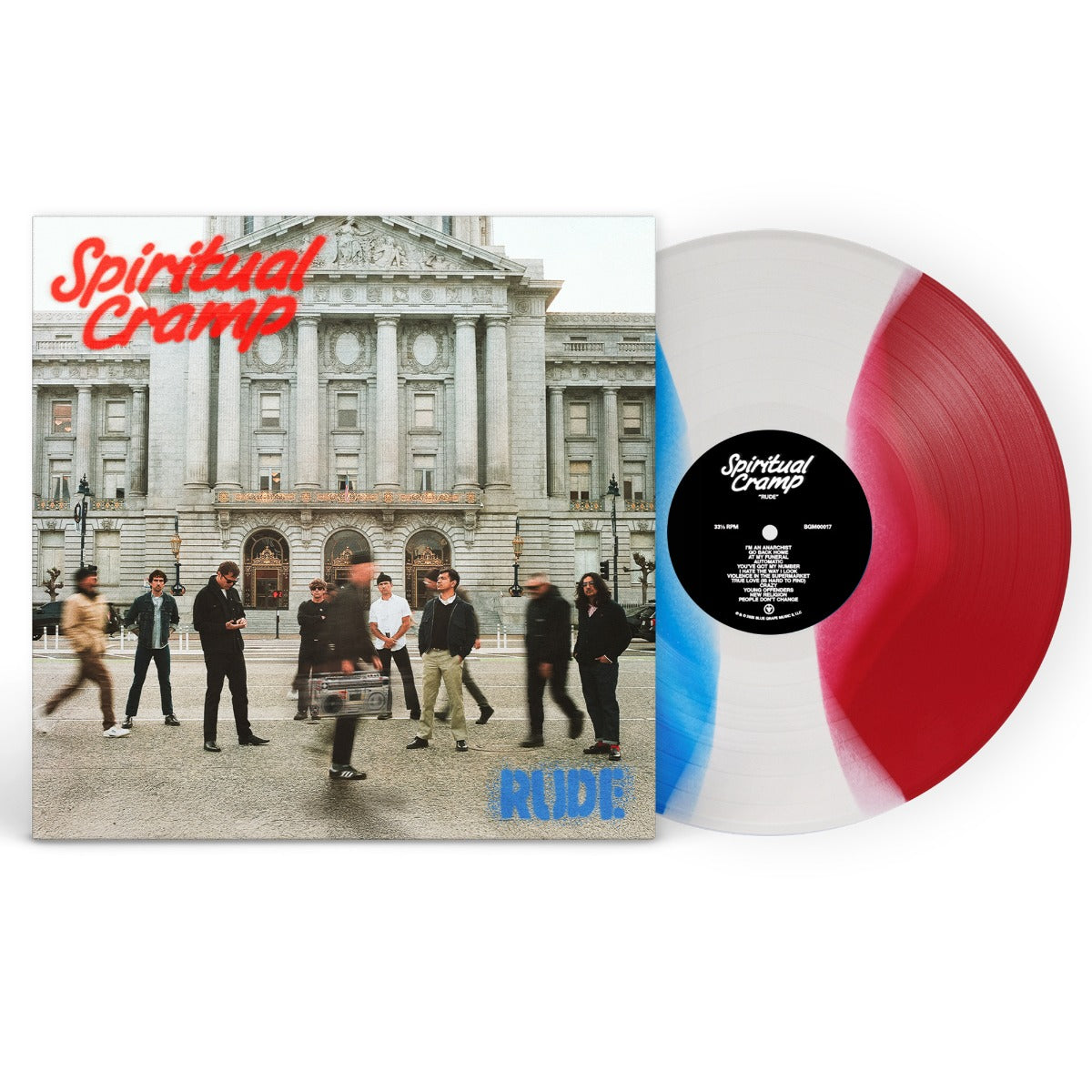 Rude (Indie Exclusive) (Blue/White/Red 3 Color Stripe Vinyl) |