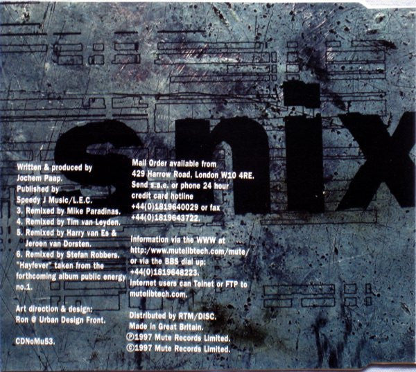 Ni Go Snix (CD) | Near Mint (NM) Near Mint (NM)