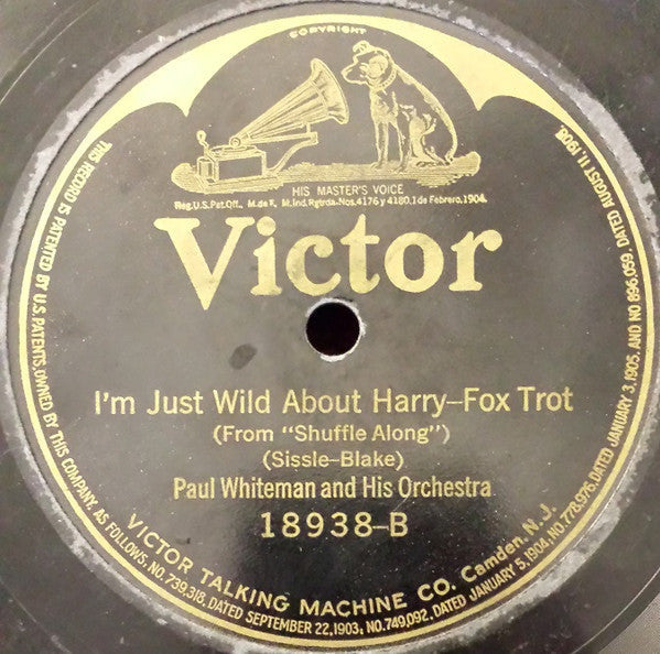 Say It While Dancing / I'm Just Wild About Harry | Very Good Plus (VG+) Generic