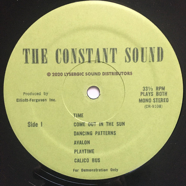 The Constant Sound | Mint (M) Mint (M)