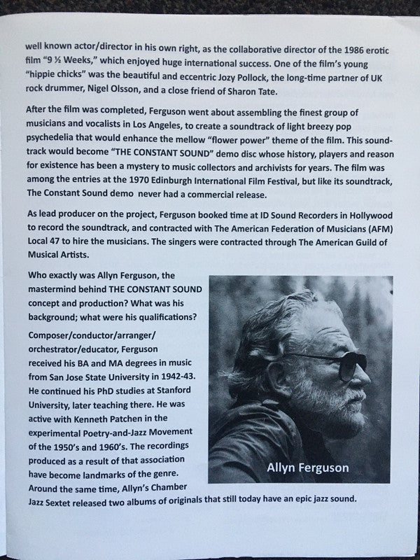 The Constant Sound | Mint (M) Mint (M)