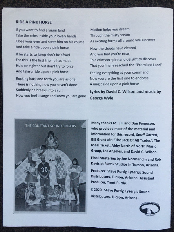 The Constant Sound | Mint (M) Mint (M)