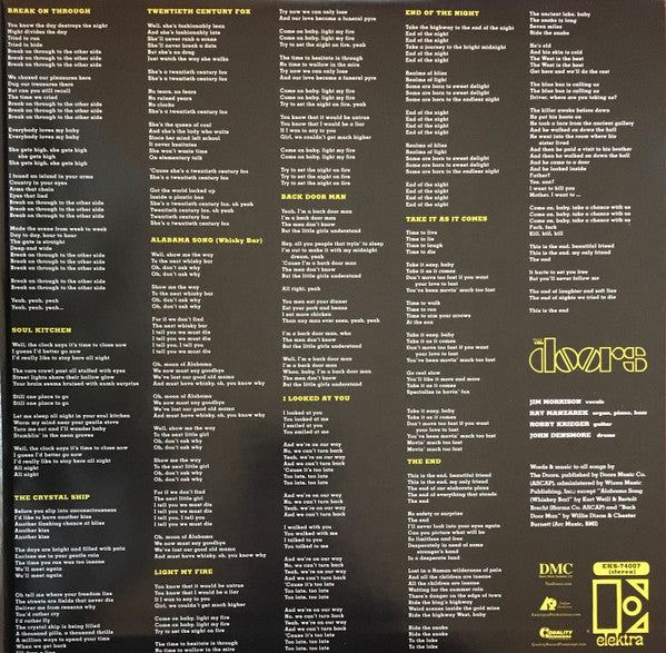 The Doors | Mint (M) Mint (M)