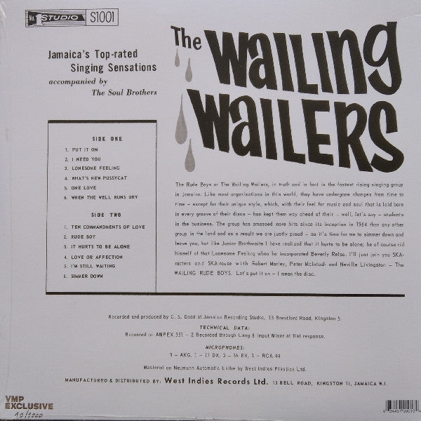 The Wailing Wailers | Mint (M) Mint (M)