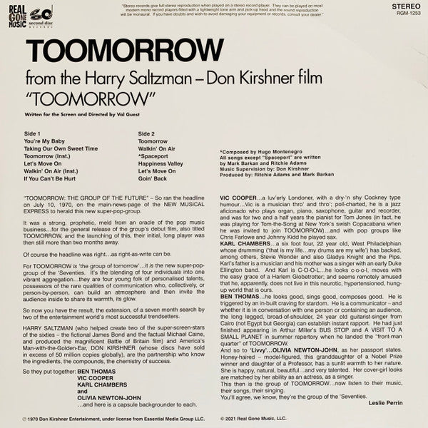 Toomorrow | Mint (M) Mint (M)