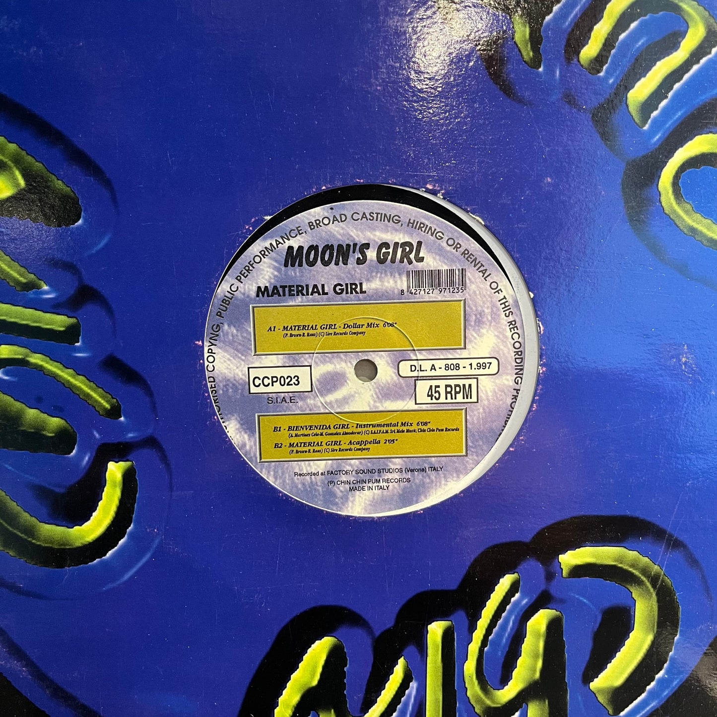 Material Girl | Very Good (VG) Good Plus (G+)- X Vinyl Record