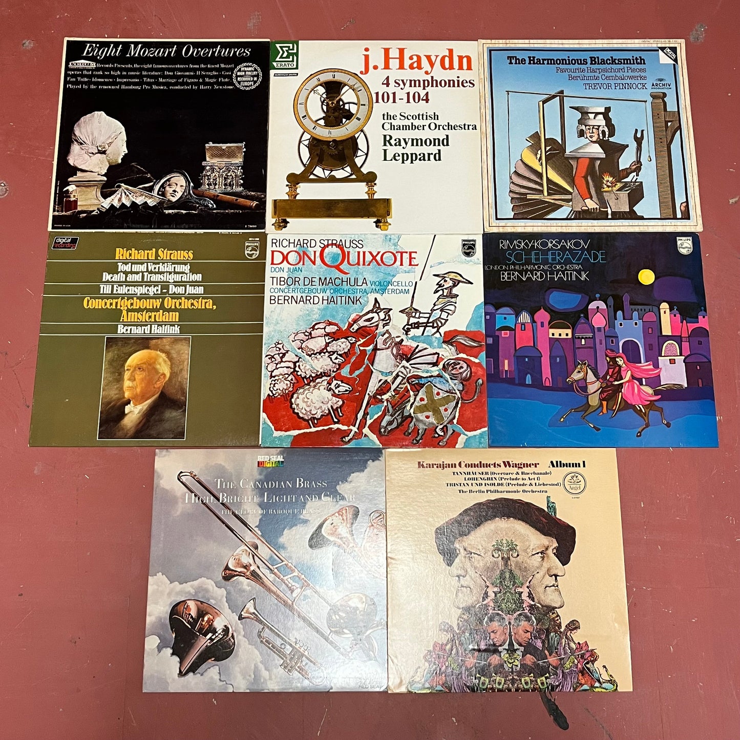 8 CLASSICAL MUSIC VINYL RECORD ALBUM LPS (EX TO NM : LIKE NEW) | Near Mint (NM or M-) Near Mint (NM or M-)