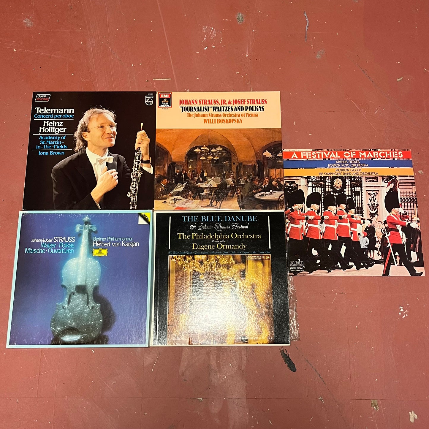 5 CLASSICAL MUSIC VINYL RECORD ALBUMS (EX TO NM CONDITIONS) | Excellent (EX) Excellent (EX)