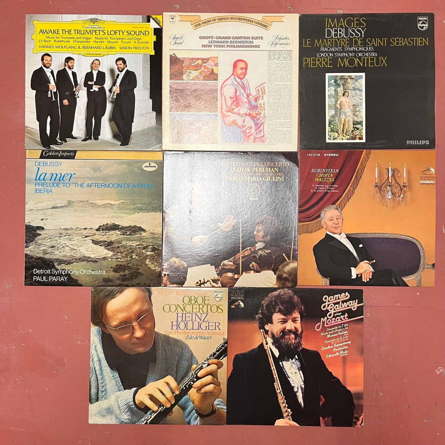 8 CLASSICAL VINYL RECORD ALBUMS (LIKE NEW - NEAR MINT) LPS | Near Mint (NM or M-) Near Mint (NM or M-)