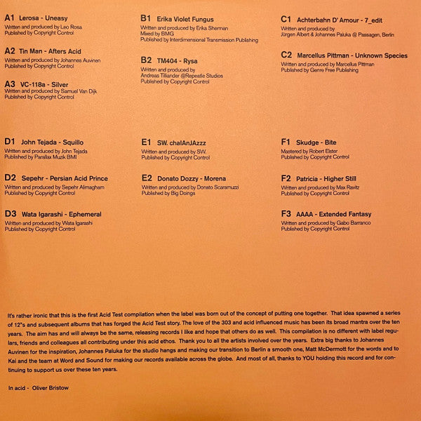 10 Years Of Acid Test | Mint (M) Mint (M)