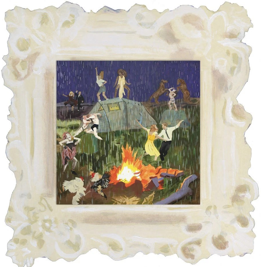 Let's Go Dancing: Said The Falling Rain To The Open Flame (Limited Edition, Translucent Orange Colored Vinyl) | Mint (M) Mint (M)